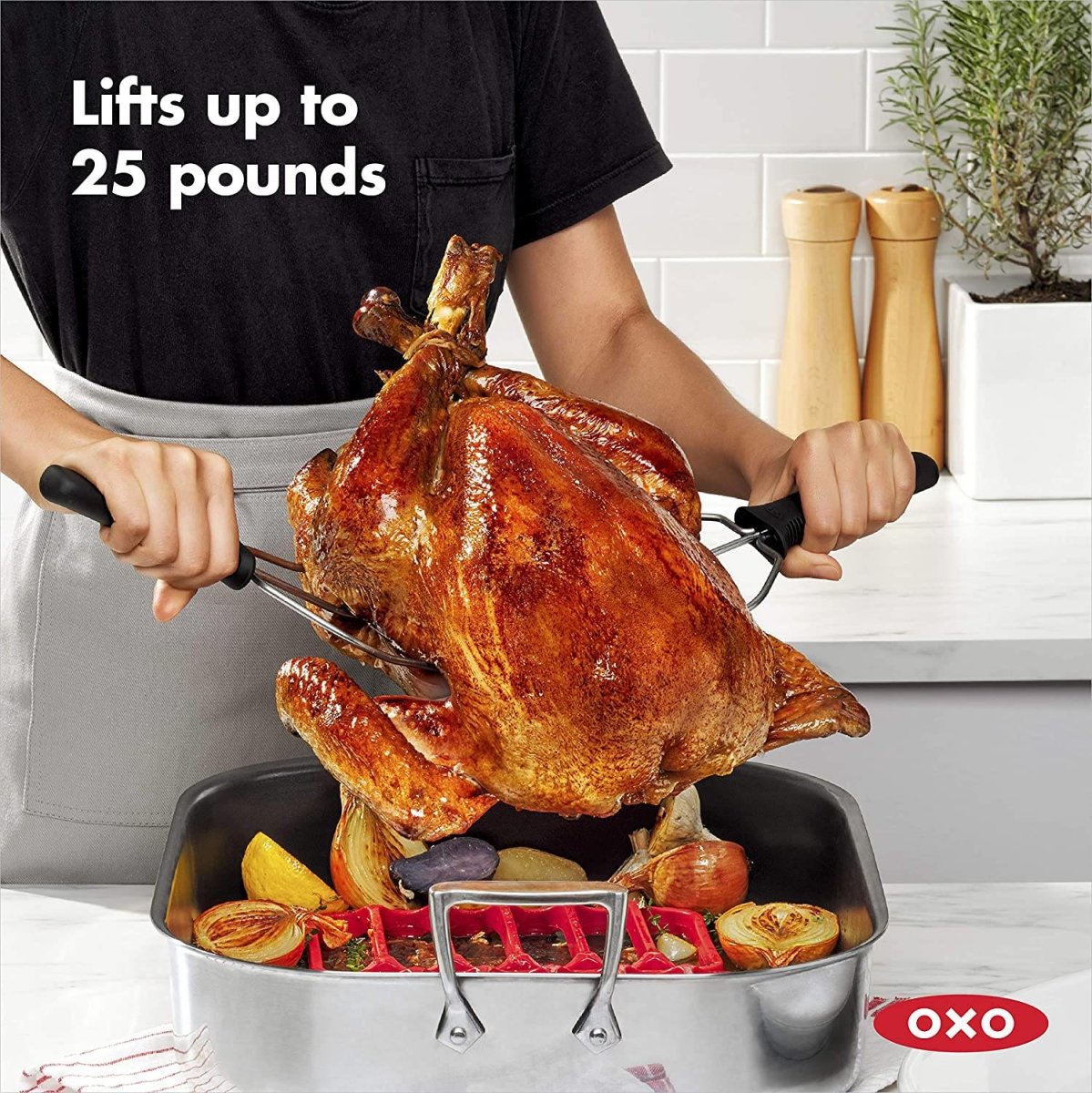 OXO Good Grips Turkey & Roast Lifters - Texas Star Grill Shop 11268800