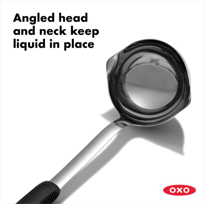 OXO Stainless Steel Ladle 11283400 - Texas Star Grill Shop 11283400