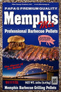 Papas Brand Memphis Blend Grilling Pellets 20lb - Texas Star Grill Shop GPMB2015-98