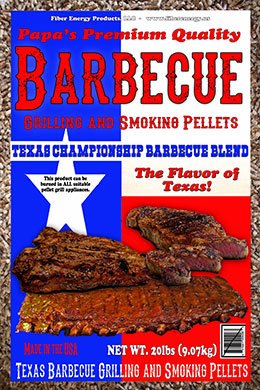 Papas Brand Texas Blend Grilling Pellets 20lb - Texas Star Grill Shop GPTB2016