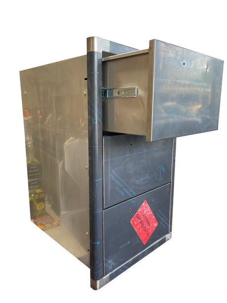 PCM 260 Series Triple Access Drawer - Damaged (Store #1) - Texas Star Grill Shop BBQ-260-DRW3-DEMO