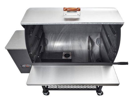 Pitts & Spitts Maverick 2000 Wood Pellet Grill w/ 8" Big Wheels - Texas Star Grill Shop P-MAV-2000