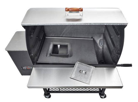 Pitts & Spitts Maverick 2000 Wood Pellet Grill w/ 8" Big Wheels - Texas Star Grill Shop P-MAV-2000