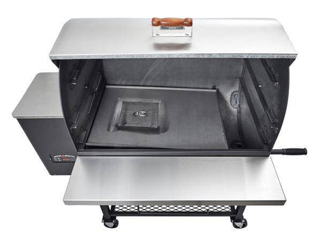 Pitts & Spitts Maverick 2000 Wood Pellet Grill w/ 8" Big Wheels - Texas Star Grill Shop P-MAV-2000