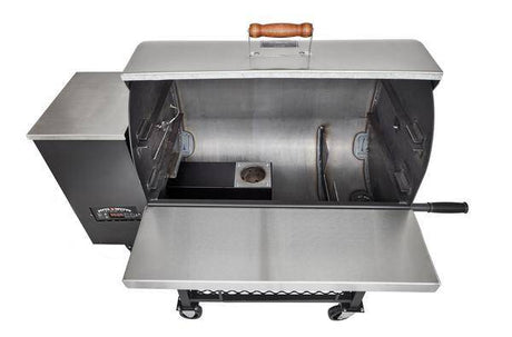 Flattop Adjustable Charcoal Grill - Pitts & Spitts