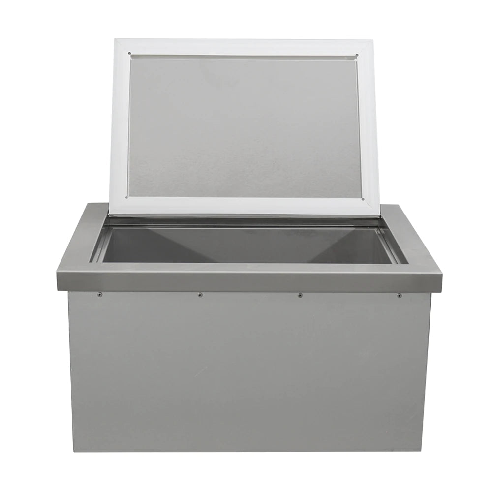 RCS 15" Valiant Stainless Drop-In Cooler - Fully Enclosed - Texas Star Grill Shop VIC2