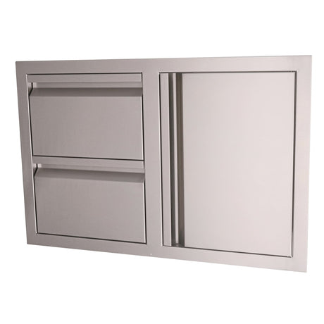 RCS Valiant Double Drawer & Door Combo - Texas Star Grill Shop VDC1