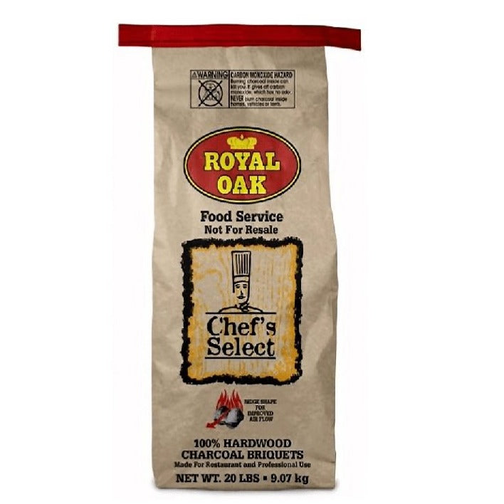 Royal Oak Chefs Select Briquettes 20 Lbs - Texas Star Grill Shop KC480