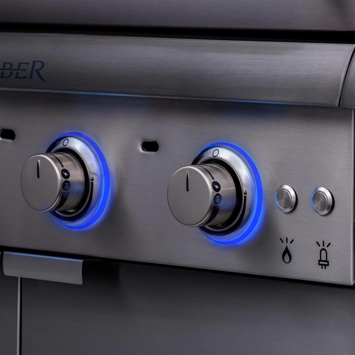 Saber 4-Burner Select Freestanding Infrared Grill with Side Burner 40" R52SC0421 - Texas Star Grill Shop R52SC0421