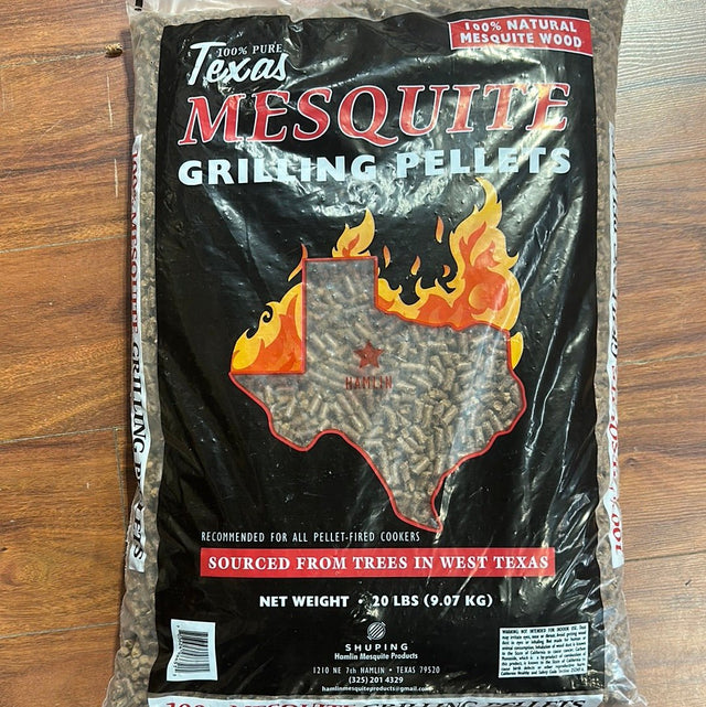 Shuping Wood Pellets - 100% Texas Mesquite 20 lb PEL000