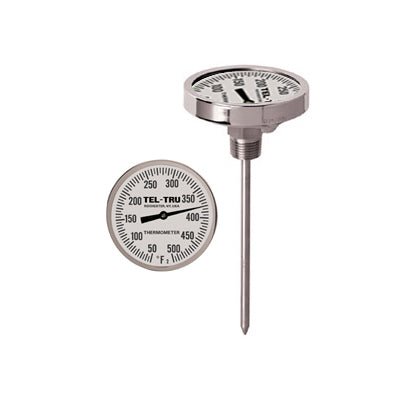 Thermometer Smoker 2.5" Stem HI15CGP UT300 - Texas Star Grill Shop UT300