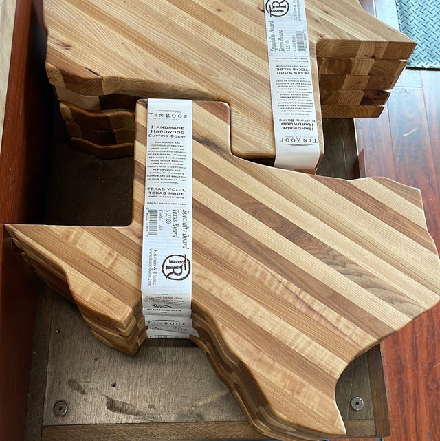 Tin Roof Texas Cutting Board C-400-T1-01 - Texas Star Grill Shop C-400-T1-01