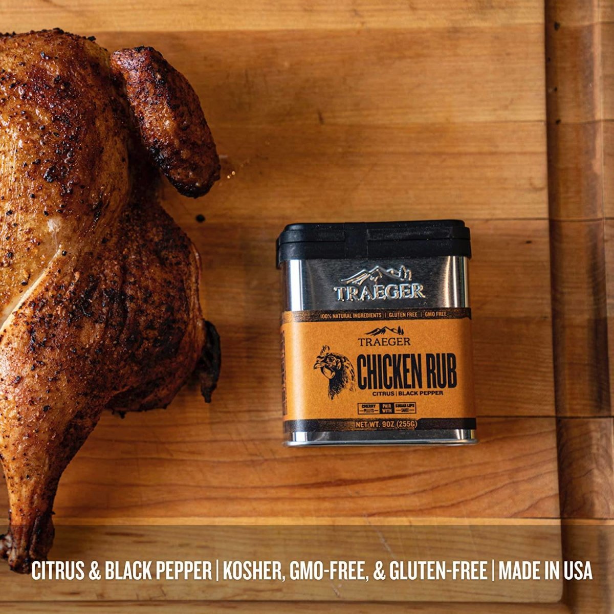 Traeger Chicken Rub with Citrus and Black Pepper - Texas Star Grill Shop SPC170