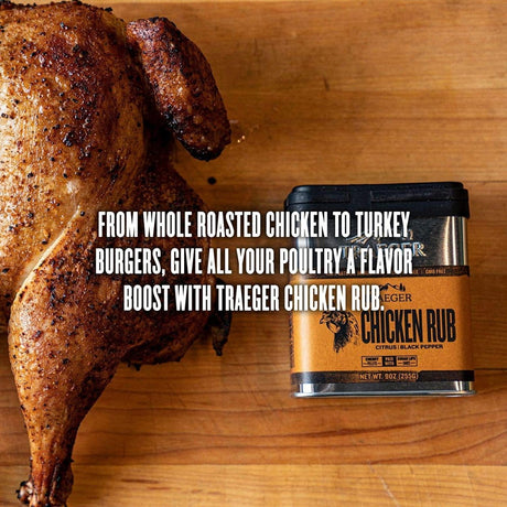 Traeger Chicken Rub with Citrus and Black Pepper - Texas Star Grill Shop SPC170