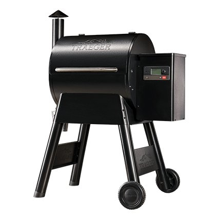 Traeger Pro 575 Freestanding Wood-Fired Pellet Grill Black & Bronze | TFB57GLE & TFB57GZE - Texas Star Grill Shop TFB57GLE