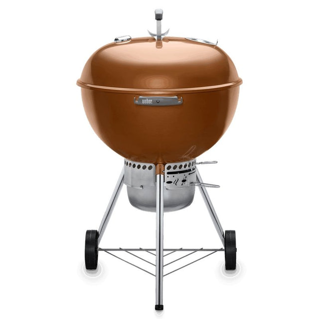 Weber - 22in Original Kettle Prem Copper - Texas Star Grill Shop 14402001