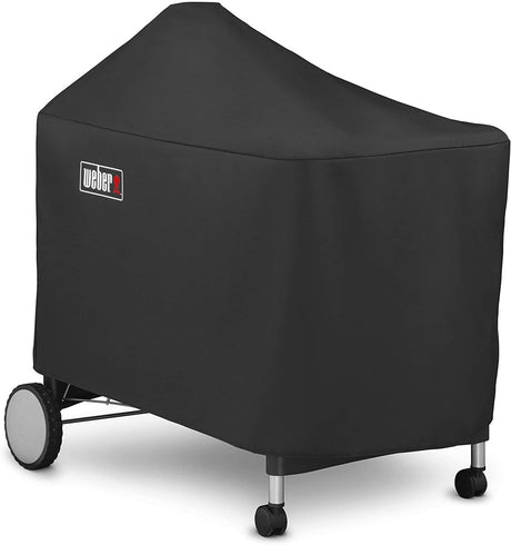 Weber Grill Cover for Performer Premium and Deluxe, 22 Inch, Black 7152 - Texas Star Grill Shop 7152