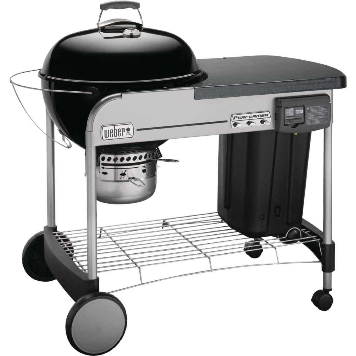 Weber Performer Deluxe Black Grill 15501001 - Texas Star Grill Shop 15501001