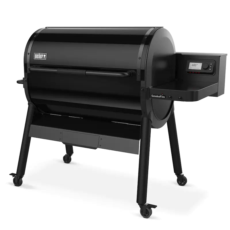 Weber Smokefire EX6 Wood Fired Pellet Grill Stealth - Texas Star Grill Shop 23611501