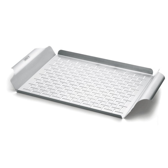 Weber Stainless Steel Grill Pan 6435 - Texas Star Grill Shop 6435
