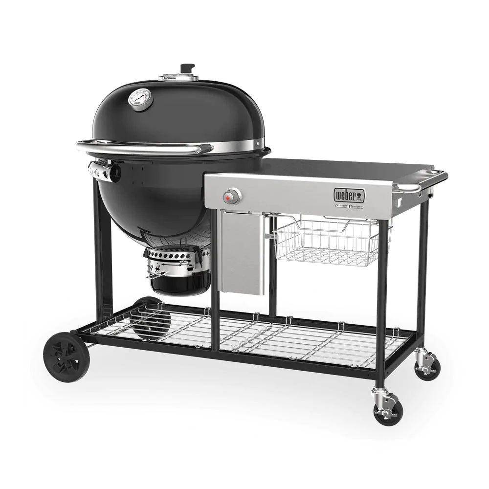 Weber Summit 24-Inch Kamado S6 Charcoal Grill Center - 18501101 - Texas Star Grill Shop 18501101