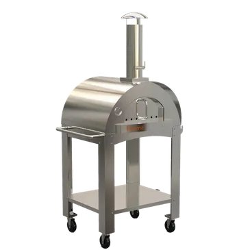 WPPO Karma 32 inch Oven All Stainless Steel with Cart and Casters - Texas Star Grill Shop WKK-02S-304SS-WC