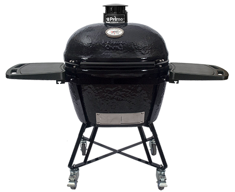 Primo Oval XL All-In-One Ceramic Grill / Smoker - PGCXLC - Texas Star Grill Shop
