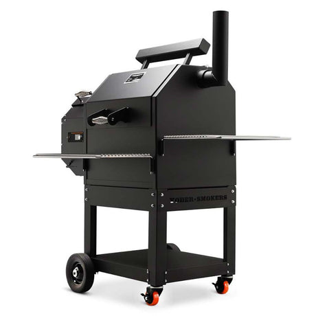 Yoder Pellet Grill YS480S+Wire Shelves + 2nd Level Slide-Out Cooking Shelf - Texas Star Grill Shop 9411X11-000