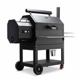 Yoder Pellet Grill YS640S+Wire Shelves + 2nd Level Slide-Out Cooking Shelf - Texas Star Grill Shop 9611X11-000