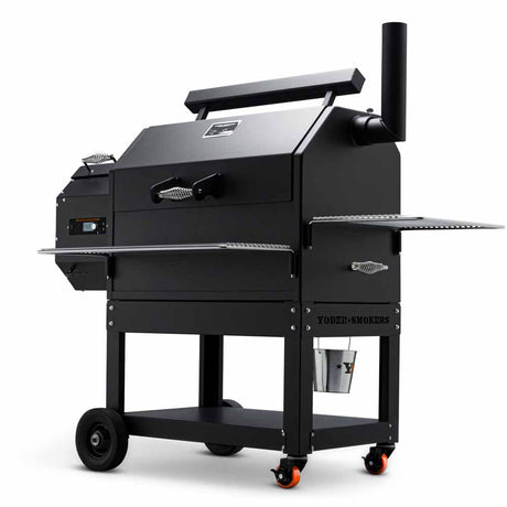 Yoder Pellet Grill YS640S+Wire Shelves + 2nd Level Slide-Out Cooking Shelf - Texas Star Grill Shop 9611X11-000