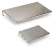 Yoder YS480S Stainless Steel Front Shelf + Side Shelf - Texas Star Grill Shop A92480+A92478