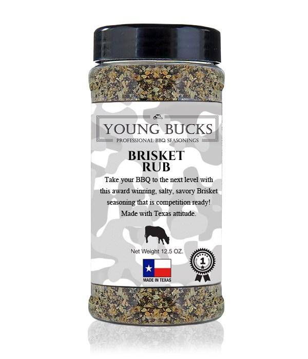 Young Bucks Brisket Rub 12.5oz - Texas Star Grill Shop 76041